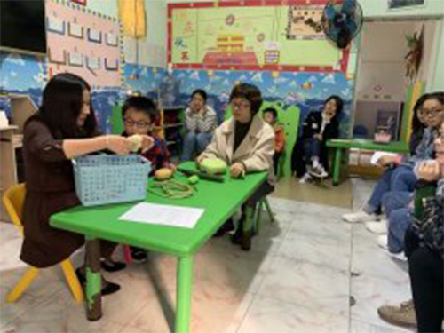听觉口语亲子同训课展示观摩